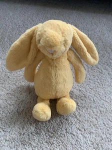 Jellycat Bashful Sunshine Bunny 8" Amarillo Limón Primavera Peluche Conejo - Imagen 1 de 8