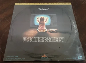 BRAND NEW SEALED! Horror Laserdisc Poltergeist Deluxr Letter-Box Edition Y3 - Picture 1 of 14