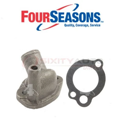 Four Seasons Engine Coolant Water Outlet for 1980 Buick Skyhawk - Belts qv - Image 1 of 4