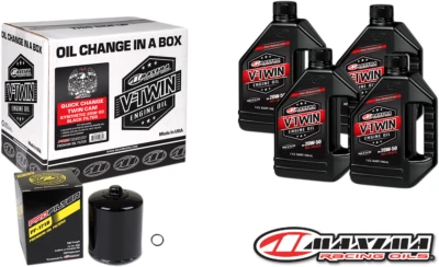 Maxima Synthetic 20W50 Quick Change Oil Kit Buell S1 Lightning 1996, 1997, 1998 - Image 1 of 3