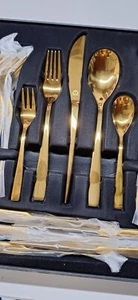 30-tlg. Besteckset Vancasso für 6 Personen Gold - Bild 1 von 2