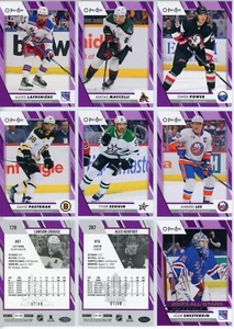 U PICK LOT 2023-24 23-24 O-Pee-Chee OPC PURPLE BORDER PARALLEL /49 card set - Picture 1 of 1
