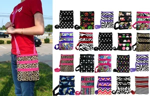 Para mujeres Moda Estampado Mensajero Bandolera Cartera Hipster Bolso de Hombro de Compras - Imagen 1 de 49