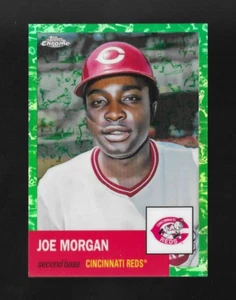 JOE MORGAN Raro 2022 Topps Cromo #153 Platino Lona REFRACTOR/99 - Imagen 1 de 2