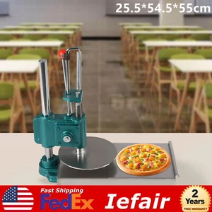 9,5 Zoll Manuelle Gebäck Presse Maschine Kommerzielle Teig Pizza Brot Kuchen Maschine - Bild 1 von 23