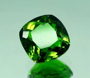 Piedra preciosa suelta con forma de cojín cambiante de color alejandrita de 15 quilates - Imagen 1 de 6