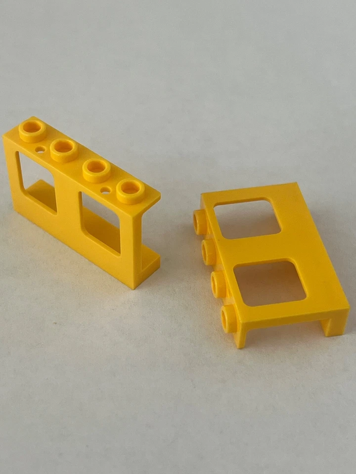 LEGO Parts 61345 (2pcs) Window frame 1 x 4 x 2 choose color - Image 1 of 1