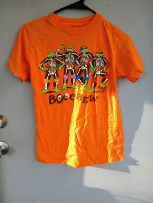 TMNT Halloween Tee EUC Boys L Boo Crew Ninja Turtles - Image 1 of 3