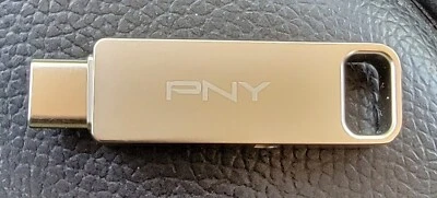 PNY 64GB Duo Link USB 3.2 Dual Flash Drive Type-C & Type-A (Brand New Never Used - Image 1 of 4