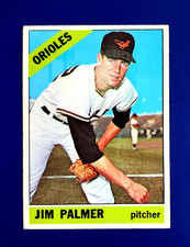 Jim Palmer Rookie 1966 OPC O-Pee-Chee #126 Topps Canadian RC SSP EX *GWCARDS*