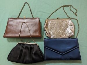 Four Vintage Women Purse/Hang Bags