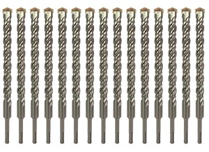 SDS Plus Bohrhammer Bohrer Bit Set 3/4 Zoll x 8 Zoll Hartmetallbohrer Beton Gestein - 15 Teile - Bild 1 von 8