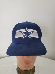 (V) Vintage Dallas Cowboys Snapback Cap Hat 90's RARE NIKE TEAM SPORTS Pro Line - Picture 1 of 12