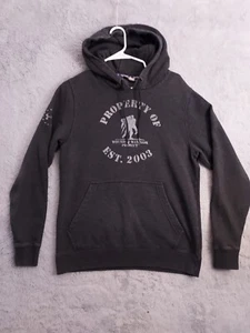 Under Armour Hoodie Mens Small Wounded Warrior Project Faded Gray Fleece UA S - Picture 1 of 9