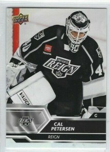 2019-20 Upper Deck AHL #73 Cal Petersen (goalie)