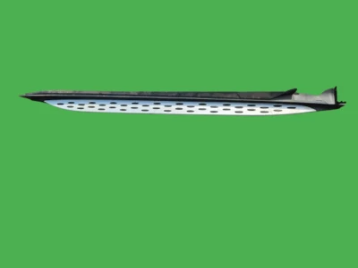 MERCEDES GLC43 GLC X253 2018 SIDE STEP RUNNING BOARD O/S RIGHT A2536980400 (2) - Image 1 of 4