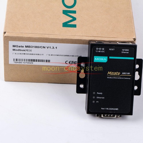 Server Terminale Moxa MGate MB3180 1PZ - PLC Nuovo Industriale - Foto 3