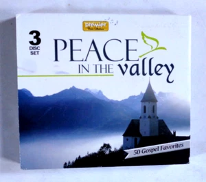 PEACE IN THE VALLEY - 50 GOSPEL FAVORITES - 3 CDS SET - Picture 1 of 3
