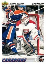 #377 Andre Racicot - Montreal Canadiens - 1991-92 Upper Deck Hockey