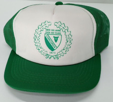 Vintage Concordia University Over 100 Years 1873 snapback Trucker Hat green