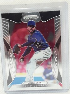 Jeremy Jeffress 2019 Prizm Baseball - #86 - Milwaukee Brewers