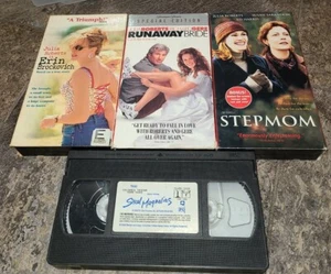 Runaway Bride, Erin Brockovich, Step Mom and Steel Magnolias VHS LOT - Picture 1 of 2