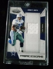 2010 Certified - Fabric of the Game Prime #55 Emmitt Smith 211/250