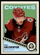 2019-20 UD OPC O-Pee-Chee Retro Base #217 Alex Galchenyuk - Arizona Coyotes