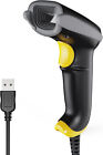 Teemi 2D Barcode Scanner Usb Wired Virtual Com Handheld Automatic Stand Included