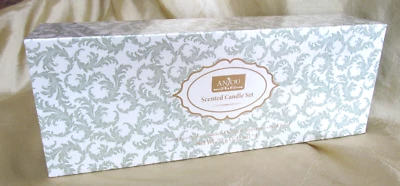 Anjou Scented Candle Set 4 Votives Pear Freesia Soft Blanket Black Berry Orange - Image 1 of 4