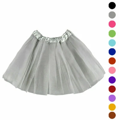 Niñas Tutú Ballet Baile Ropa Disfraz Fiesta Niños Baile Ropa Falda Vestido Foto 1 de 2