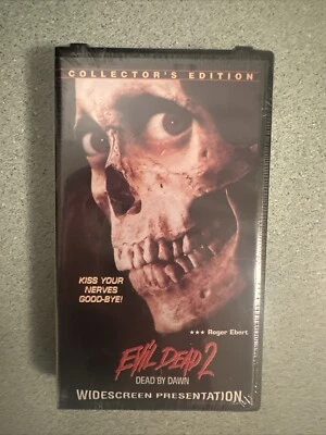 SEALED NEW Evil Dead 2 Dead by Dawn VHS 1998 Horror Bruce Campbell Sam Raimi - Image 1 of 4
