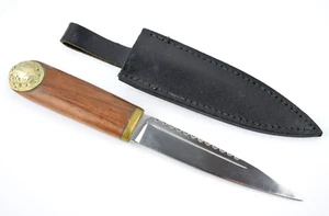 PAT MITCHELL Messer Sgian-dubh Skindhu Hand Made Sheffield England 12,8cm Tracht - Bild 1 von 8