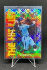 2022 Panini Donruss The Hit List Silver Foil Bo Bichette # 5 Toronto Blue Jays
