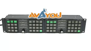 (2) Miranda GV NV9649 2RU 28 Tasten XY Router Bedienfeld mit Rackmontage - Bild 1 von 11