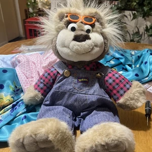 Tyco Real Talkin' Bubba Bär Redneck 1997 Plüschtier funktioniert nicht - Bild 1 von 6