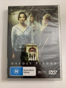 Deadly Pledge (DVD, 2008) Leighton Meester, Lisa Marie Caruk Región 4 NUEVO - Imagen 1 de 2