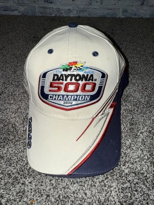 Gorra Nascar Racing Daytona 500 Champion 2009 Matt Kenseth blanca nueva Victory Lane Foto 1 de 4