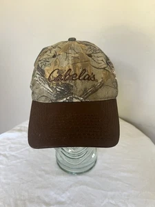 Cabelas One Size Brown Outdoor Cotton Hunting Baseball Cap NWT New Hat Camo - Picture 1 of 8