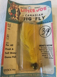 VINTAGE LITTLE JOE CANANDIAN JIG FLY - Bild 1 von 3