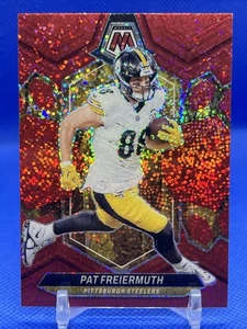 2024 Panini Mosaic Pat Freiermuth #187 Red Sparkle - Bild 1 von 2
