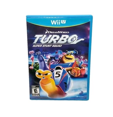 Turbo: Super Stunt Squad (Nintendo Wii U, 2013) CIB Complete w/Manual! Tested  - Image 1 of 4