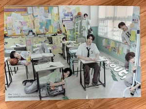 KickFlip - KICK OUT, FLIP NOW! (TYPE B) [ORIGINAL POSTER] *NEW* K-POP KICK FLIP - Picture 1 of 2