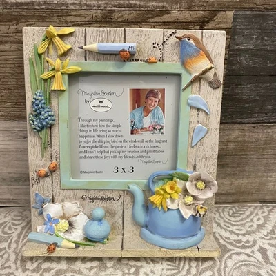 Фоторамка Marjolein Bastin Hallmark 3x3 банка для полива птиц садовое искусство - Изображение 1 из 4