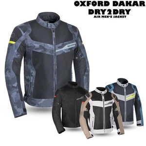Oxford Dakar Air Summer Motorcycle Motorbike Adventure Touring Jackets CE - Picture 1 of 36
