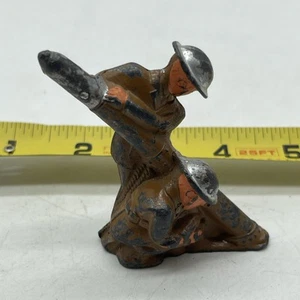 Lanzacohetes de colección Marclay Manoil Toy Soldier disparando hecho en EE. UU. 791 - Imagen 1 de 5