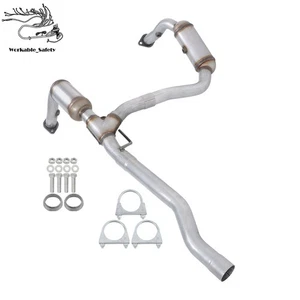 Y pipe Catalytic Converters For Jeep Liberty 3.7L 2008-2010-2013 Direct-Fit - Picture 1 of 13