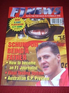 F1 NEWS - BECOME AN F1 JOURNALIST - March 5 1997 - Picture 1 of 1