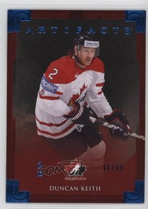 2013-14 Upper Deck Artifacts Team Canada Sapphire /85 Duncan Keith #135