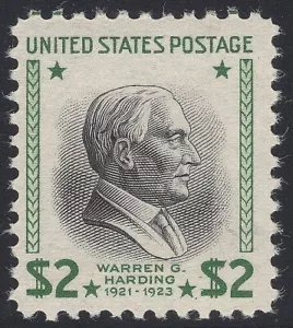 #833 VF MNH OG--$2 WARREN HARDING-Presidential Series- NICE STAMP (REM 833-A) - Picture 1 of 2